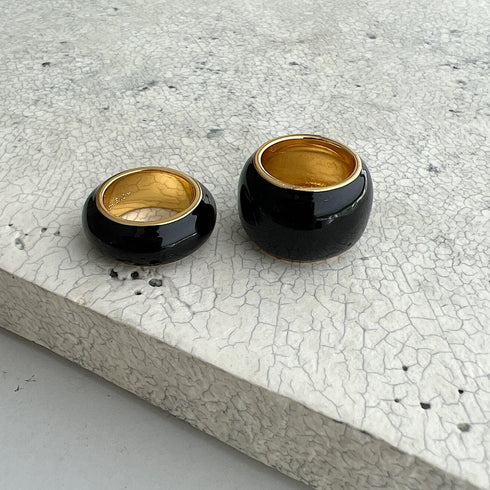 macaron † black